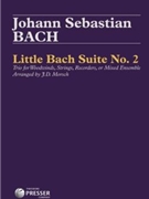 Little Bach Suite #2 by Bach Johann Sebastian - Morsch J D - for Woodwind Trio