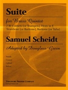 Suite For Brass Quintet by Scheidt Samuel - Green D - for Brass Quintet