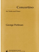Concertino by Perlman for Violin and Piano