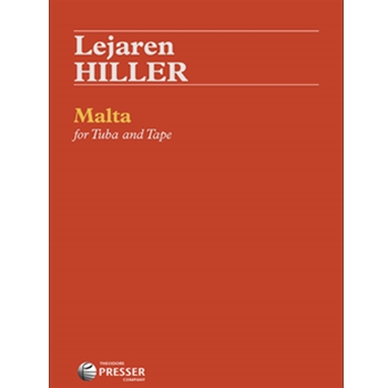 Malta For Tuba and Tape by Hiller Lejaren for