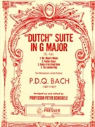 Dutch Suite In G Major by Bach P.D.Q. - Schickele Peter - for Instrument Duet