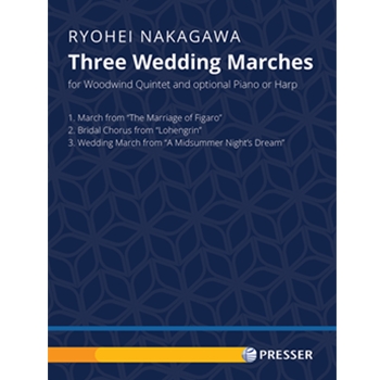 Wedding March From A Midsummer ... by Mendelssohn Felix - Nakagawa R - for Woodwind Quintet