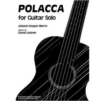 Polacca For Guitar Solo by Mertz Johann Kaspar for
