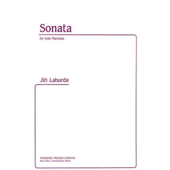 Sonata by Laburda Jiri for Marimba Solo