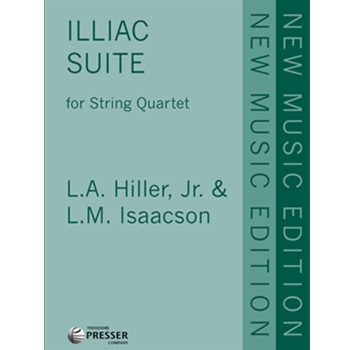 Illiac Suite - Sc and Pts by Hiller Lejaren - Isaacson Leonard M. - for