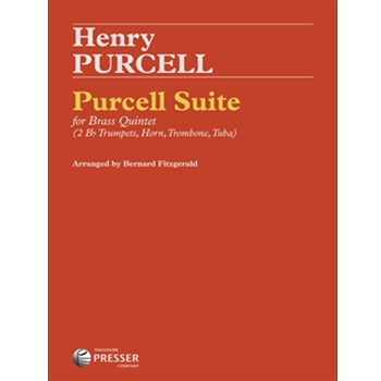 Purcell Suite by Purcell Henry - Fitzgerald R Bernard - for Brass Quintet