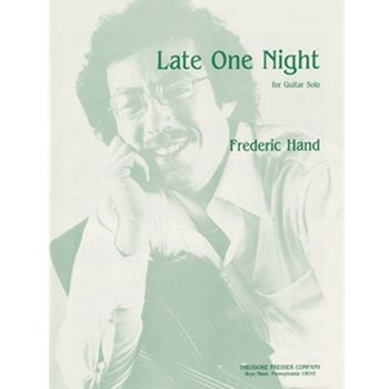 Late One Night For Guitar Solo by Hand Frederic for