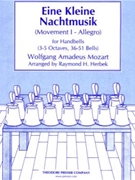 Eine Kleine Nachtmusik Movement I - Allegro - for Handbells (3-5 Octaves 36-51 Bells) by Mozart Wolfgang Amadeus - Herbek Raymond - for
