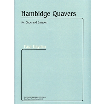 Hambidge Quavers by Hayden Paul for Bassoon/Oboe