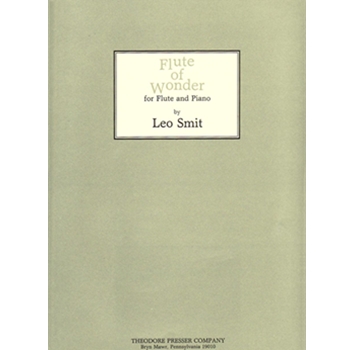 Flute Of Wonder For Flute and Piano by Smit Leo for