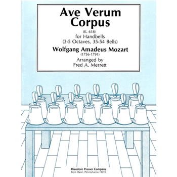 Ave Verum Corpus by Mozart Wolfgang Amadeus - Merrett Fred - for