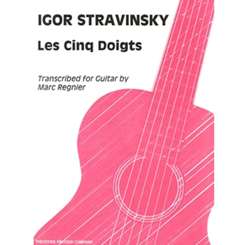 Les 5 Doigts by Stravinsky Igor for Guitar Collection