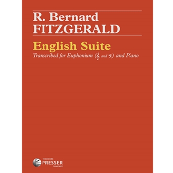 English Suite For Euphonium and Piano by Munro George for