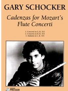 Cadenzas For Mozart's Flute Concerti by Schocker Gary for Flute Solo