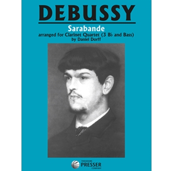 Sarabande For Clarinet Quartet by Debussy Claude - Dorff Daniel - for