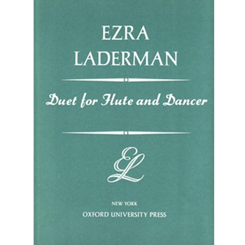 Duet For Flute and Dancer by Laderman Ezra for