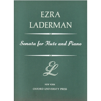 Sonata For Flute and Piano by Laderman Ezra for