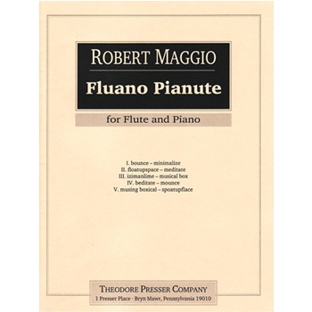 Fluano Pianute For Flute and Piano by Maggio Robert for