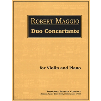Duo Concertante For Violin and Piano by Maggio Robert for