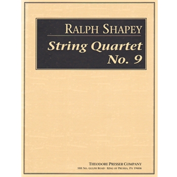 String Quartet No. 9 Score by Shapey Ralph for