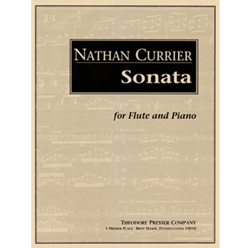 Sonata by Currier Nathan for Flute and Piano
