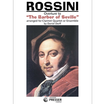 Barber Of Seville Overture by Rossini Gioachino - Dorff Daniel - for Bb Clarinet