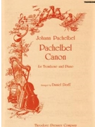 Canon In D by Pachelbel - Dorff Daniel - for Trombone and Piano