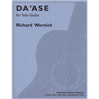 Da'Ase For Solo Guitar by Wernick Richard for