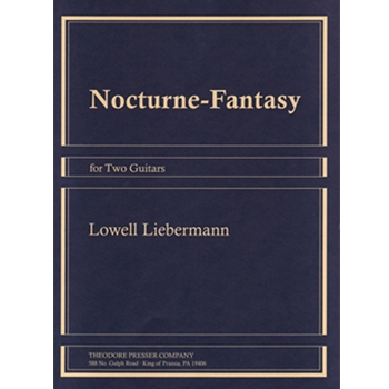 Nocturne-Fantasy For Two Guitars by Liebermann Lowell for