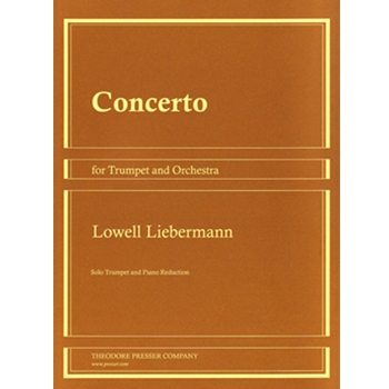 Concerto by Liebermann Lowell for Trumpet and Piano