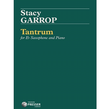 Tantrum by Garrop Stacy for Alto Saxophone and Piano