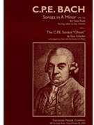Sonata In A Minor Plus Sonata Ghost by Bach Carl Philipp Emanuel - Schocker Gary - for Flute and Piano