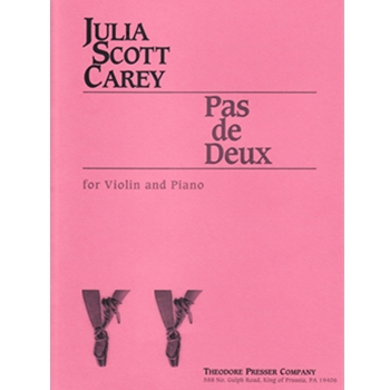 Pas De Deux by Scott-Carey J for Violin and Piano