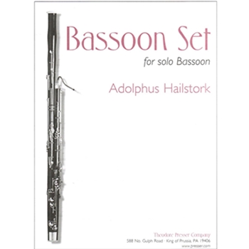 Bassoon Set by Hailstork Adolphus for Bassoon Solo