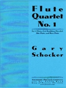 Flute Quartet #1 by Schocker Gary for Flute Quartet
