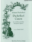 Canon In D by Pachelbel - Dorff Daniel - for Saxophone Quartet S