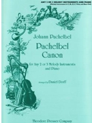 Canon In D by Pachelbel - Dorff Daniel - for Instrument Trio