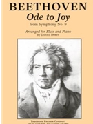 Ode To Joy by Beethoven Ludwig van - Dorff Daniel - for Flute and Piano