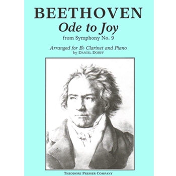 Ode To Joy by Beethoven Ludwig van - Dorff Daniel - for Clarinet Solo