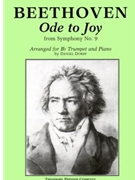 Ode To Joy by Beethoven Ludwig van - Dorff Daniel - for Trumpet and Piano