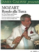 Rondo Alla Turca by Mozart Wolfgang Amadeus - Galway James - for Flute Duet