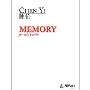 Memory by Chen Yi for Violin Sol