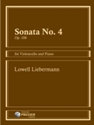 Sonata No. 4 For Violoncello And Piano by Liebermann Lowell for