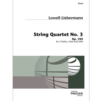 String Quartet No. 3 by Liebermann Lowell for