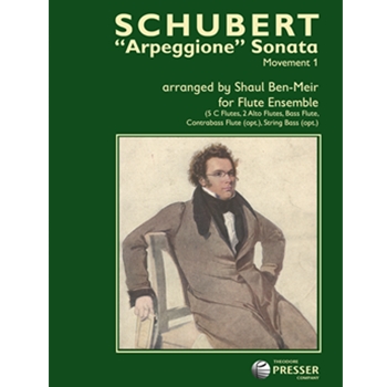 Arpeggione Sonata Mvt 1 by Schubert Franz - Ben-Meir Shaul - for Flute Choir