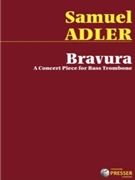 Bravura by Adler Samuel for Bass Trombone