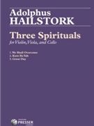 Three Spirituals For String Trio by Spiritual - Hailstork Adolphus - for