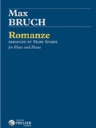 Romanze Op. 85 For Flute And Piano (Or Orchestra) by Bruch Max - Mark Sparks - for