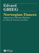 Norwegian Dances Opus 35 by Grieg Edvard - Webster Michael - for Fl/Clar