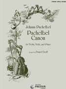 Pachelbel Canon by Pachelbel Johann - Dorff Daniel - for VlnVlaPn